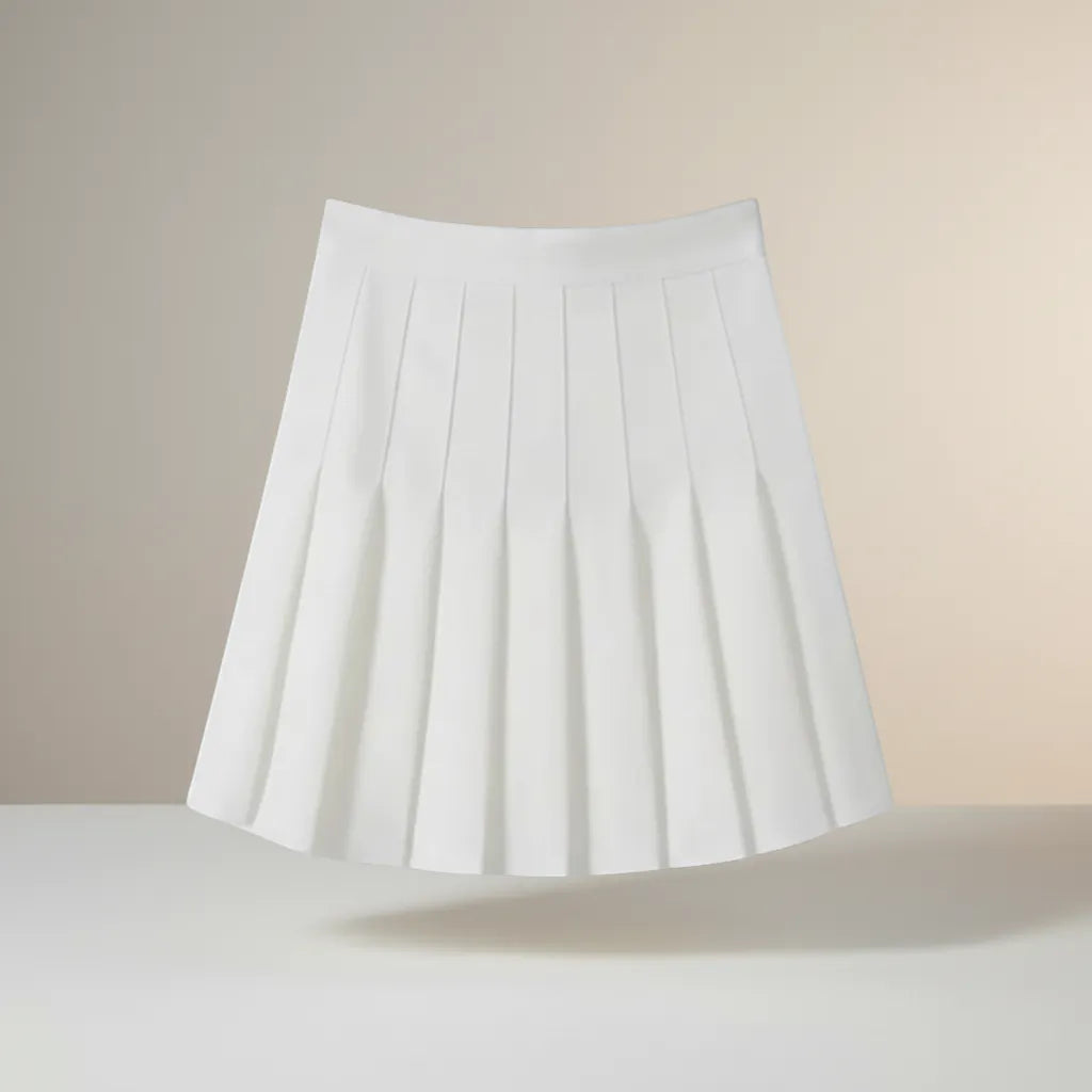 Melania Mini Skirt - Elegant High-Waist Tailored Chic | LINKA STREET-Linka Street