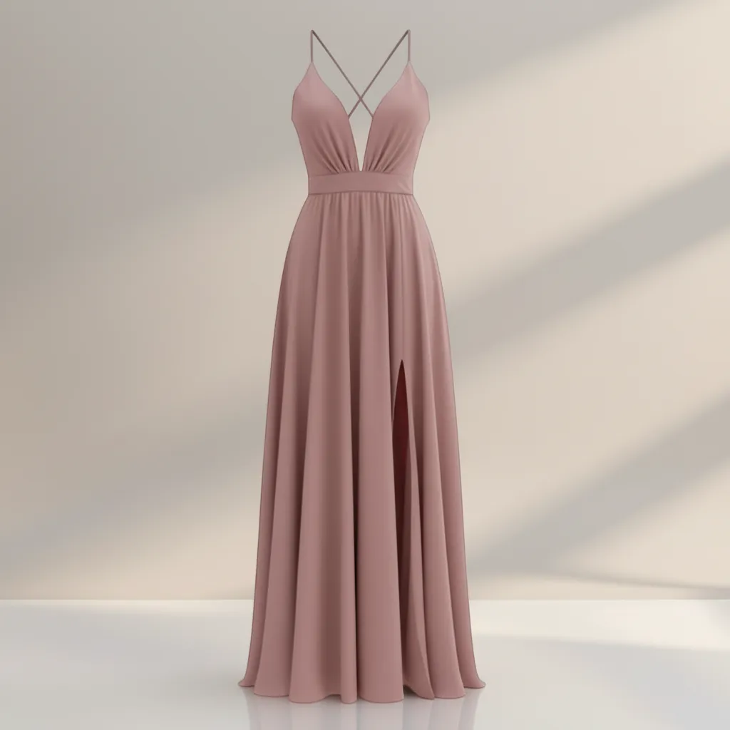 Natalia Dress - Elegant Flowing Silhouette & Timeless Chic | LINKA STREET-Linka Street