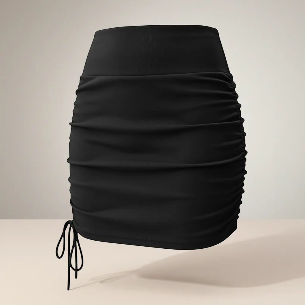 Chic Mini Skirt - Sleek High-Waist Fit & Versatile Silhouette | LINKA STREET-Linka Street