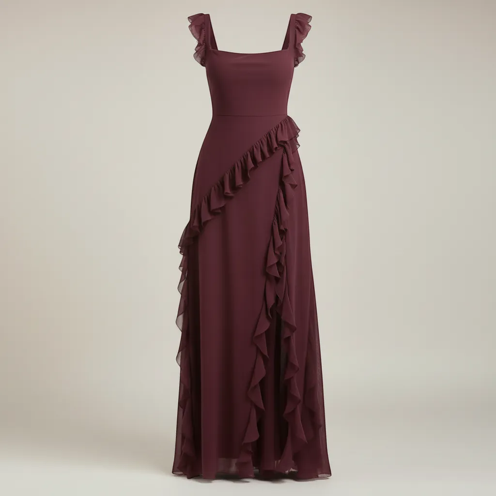 Elegant Cocktail Dress - Form-Fitting Chic Midi with Selvedge Detail | LINKA STREET-Linka Street