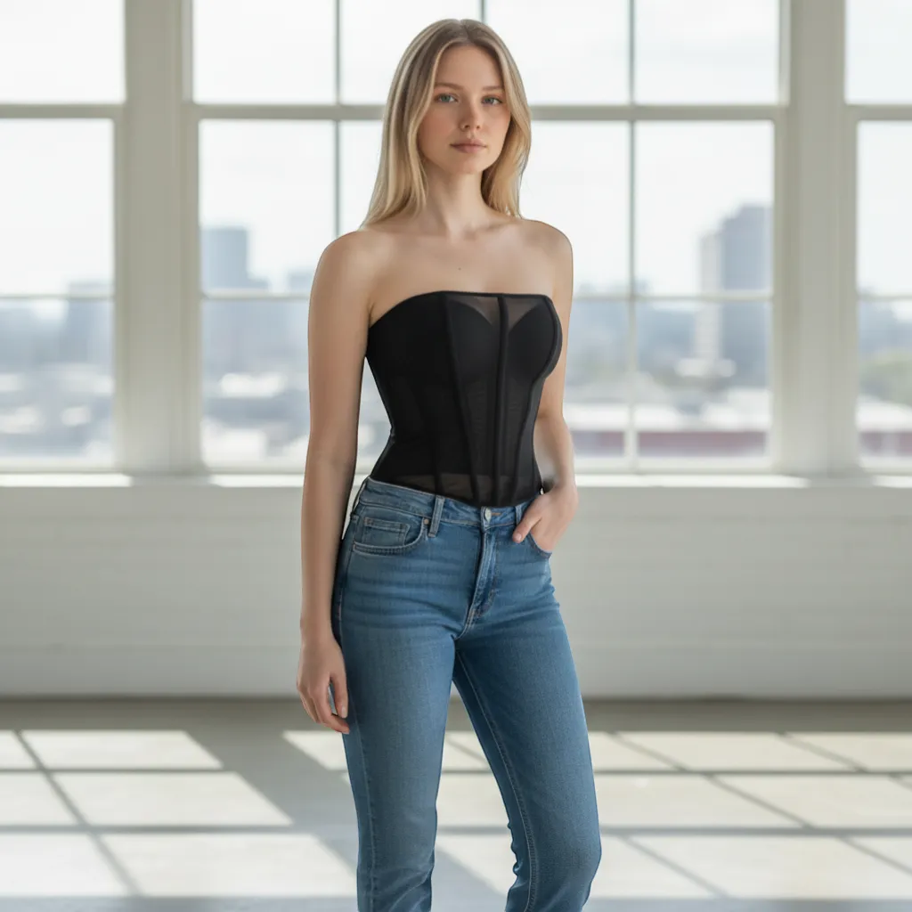 Elva Corset Top - Structured Hourglass Figure-Enhancing Bodice | LINKA STREET-Linka Street