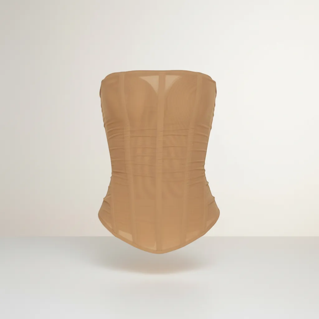Elva Corset Top - Structured Hourglass Figure-Enhancing Bodice | LINKA STREET-Linka Street