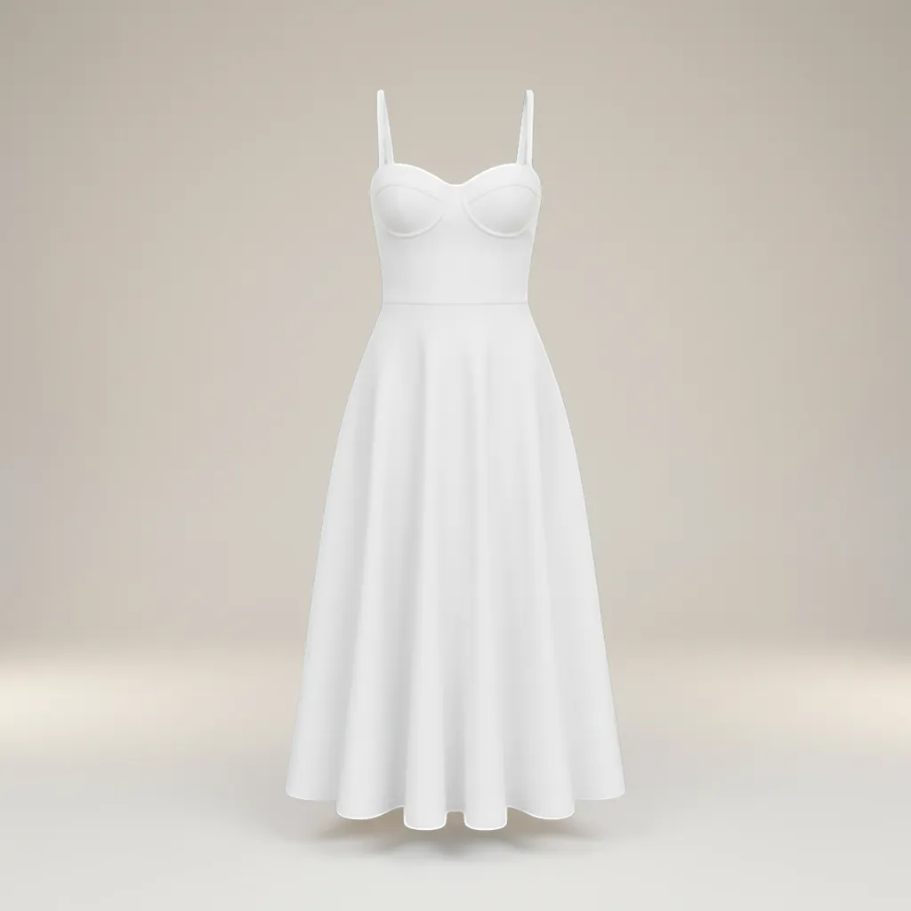 Glamour Flow Dress - Elegant Flowing Evening Gown | LINKA STREET-Linka Street