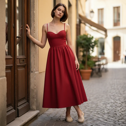 Glamour Flow Dress - Elegant Flowing Evening Gown | LINKA STREET-Linka Street