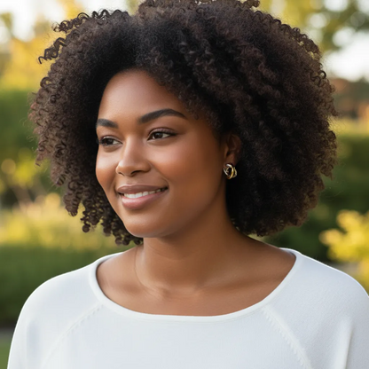 Tork Earrings - Minimalist Small Huggie Hoop in Gold & Silver Plated Brass | LINKA STREET-Linka Street