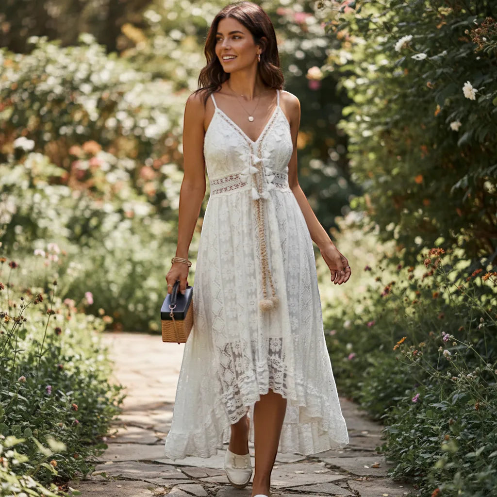 Women’s Summer Maxi Dress - Elegant Flowing Breathable Silhouette | LINKA STREET-Linka Street